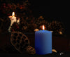 Hyoola Midnight Blue Pillar Candles 3x6 Inch - 6 Pack Unscented Pillar Candles - European Made