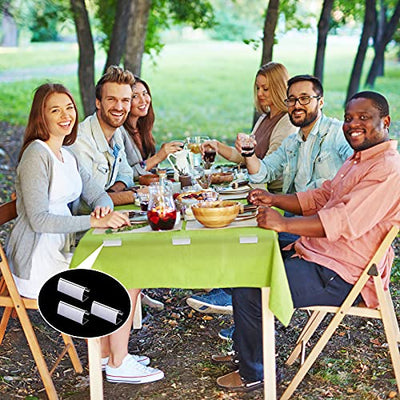 Table Skirting Clips Table Skirt Clips Table Cover Tablecloth Clips Clear Tablecloth Clips Clear Table Clips for Indoor Outdoor Events Wedding Meeting Party Picnic Banquet (150 Pieces)