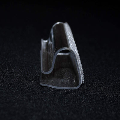 TableLinensforLess Table Skirting Clips for 0.5" to 1" Table Edge, 2.5" Clip Width, (25 Pack) (EC)