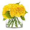 CYS Excel Clear Glass Cylinder Flower Vase (H:6" D:7") | Glass Vase Centerpieces Hurricane Floating Candle Holder Vase