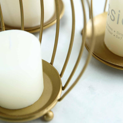 Efavormart 11" Gold Princess Carriage Metal Candle Holder Table Centerpiece Card Display