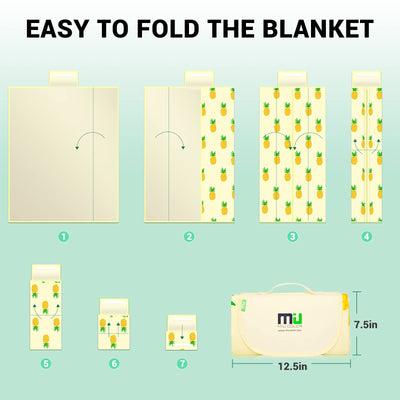 Miu Color Picnic Blanket - Thumbnail 2