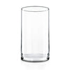 CYS Excel Large Glass Cylinder Vase (H:16" D:8") | Multiple Size Choices Glass Flower Vase Centerpieces | Hurricane Floating Candle Holder Vase