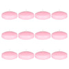 Mega Candles 12 pcs Unscented Pink Floating Disc Candle, Hand Poured Paraffin Wax Candles 3 Inch Diameter, Home Décor, Wedding Receptions, Baby Showers, Birthdays, Celebrations & Party Favors