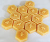 All Natural Beeswax Blocks/Apiary Grade A/Handpoured in USA/Yellow Bees Wax/Clean/Pure/BULK/Candle Making/Cosmetics/Ounces (64 Blocks)