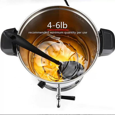 NITTAI 10L Candle Melting Pot, Electric Non-Stick Candle Making Pouring Pot, with Pour Spout and Pot, 30-110℃ Temperature Control, for Melting Chocolate, Make Candle Aromatherapy, Making Lipstick
