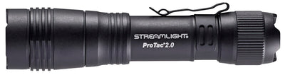 Streamlight 89000 ProTac 2.0 2000-Lumen Rechargeable Tactical Flashlight with USB C Cable, and Holster, Box, Black