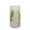 3" x 6" Vanilla & Amber Scented Pillar Candle by Ashland - Scented Candle for Home, Bathroom, and Office - 1 Pack