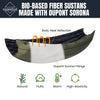 Onewind Camping Hammock Underquilt, Dupont Sorona Insulation Under Quilt, Lightweight Warm Hammock Quilts for Double or Single Hammock Camping, Hiking, Backpacking, OD Green