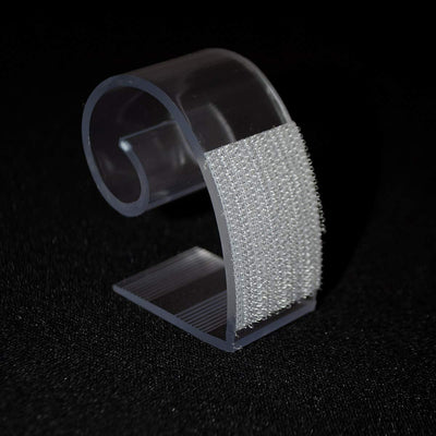 TableLinensforLess Table Skirting Clips for (Lifetime) 2.0" to 2.125" Table Edge, 1" Clip Width, (25 Pack) (SMC)