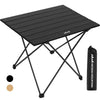 MISSION MOUNTAIN UltraPort Compact Camp Table, Outdoor Folding Table, Portable Camping Side Table, Ultralight Aluminum Beach Table, Small Camping Table with Carry Bag for Camping, Picnic