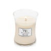 WoodWick Medium Hourglass Candle, Vanilla Bean - Premium Soy Blend Wax, Pluswick Innovation Wood Wick, Perfect for Gifting and Aesthetically Pleasing Decor