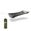 ENO Skyloft Hammock - 1 Person Portable Hammock - for Camping, Hiking, Backpacking, Travel, Festival, or The Beach - Navy/Olive