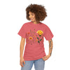 Wildflowers and a Yellow Rose, Graphic T-Shirts for Women, Floral Shirt, Womens Short Sleeve, Ladies Graphic Tees #5010TTS