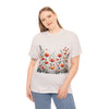 Wildflowers, Graphic T-Shirts for Women, Floral Shirt, Womens Short Sleeve, Ladies Graphic Tees #5102TTS