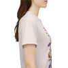 Wildflowers and Pink/Violet Roses, Graphic T-Shirts for Women, Floral Shirt, Womens Short Sleeve, Ladies Graphic Tees #5101TTS
