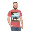 Have You Forgiven Your Ex?  Man on Bench Looking at Waves, Forgiving T-Shirt, Forgiveness, Relationship Healing Top #5005STS