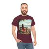Have You Forgiven Your Ex?  Woman on Bench Looking at Waves, Forgiving T-Shirt, Forgiveness, Relationship Healing Top #5002STS