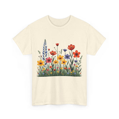 Wildflowers, Graphic T-Shirts for Women, Floral Shirt, Womens Short Sleeve, Ladies Graphic Tees #5117TTS