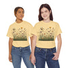 Wildflowers and White Roses, Graphic T-Shirts for Women, Floral Shirt, Womens Short Sleeve, Ladies Graphic Tees #5041TTS
