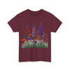 Wildflowers, Graphic T-Shirts for Women, Floral Shirt, Womens Short Sleeve, Ladies Graphic Tees #5125TTS