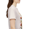 Wildflowers and Pink & Yellow Roses, Graphic T-Shirts for Women, Floral Shirt, Womens Short Sleeve, Ladies Graphic Tees #5142TTS