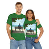 Have You Forgiven Your Ex?  Man on Bench Looking at Waves, Forgiving T-Shirt, Forgiveness, Relationship Healing Top #5005STS