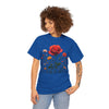 Wildflowers and a Red Rose, Graphic T-Shirts for Women, Floral Shirt, Womens Short Sleeve, Ladies Graphic Tees #5007TTS