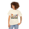 Wildflowers, Graphic T-Shirts for Women, Floral Shirt, Womens Short Sleeve, Ladies Graphic Tees #5112TTS