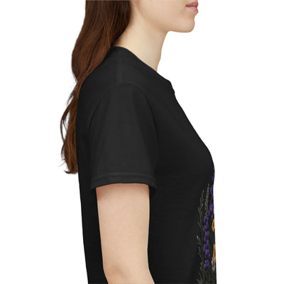 Wildflowers, Graphic T-Shirts for Women, Floral Shirt, Womens Short Sleeve, Ladies Graphic Tees #5124TTS