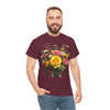 Wildflowers and Pink & Yellow Roses, Graphic T-Shirts for Women, Floral Shirt, Womens Short Sleeve, Ladies Graphic Tees #5143TTS