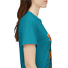 Wildflowers and Orange Roses, Graphic T-Shirts for Women, Floral Shirt, Womens Short Sleeve, Ladies Graphic Tees #5046TTS