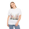 Wildflowers, Graphic T-Shirts for Women, Floral Shirt, Womens Short Sleeve, Ladies Graphic Tees #5104TTS
