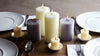 Melt Candle Pillar Candles - Unscented Candles for Home, Church, Weddings, & More - 3" x 6", Ivory