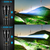 Rechargeable Flashlights 990000 High Lumens, High Power Led Flashlight, XHP70.2 Powerful Tactical Flashlight with Zoomable, 5 Modes, IPX7 Waterproof, Flashlight for Camping, Hiking, Emergencies