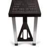 ONIVA - a Picnic Time brand - Folding Picnic Table - Camping Table - Outdoor Table with Umbrella Hole, (Black), 36.2" x 18" x 5.5"