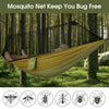 G4Free Camping Hammock with Net and Rain Fly- Portable Hammock Tent with Tarp, 2 Person Lightweight Hammock for Camping Hiking Backyard Outdoor Backpacking Travel