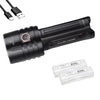 Fenix LR35R Super Bright Rechargeable Flashlight, 10000 Lumen Long Throw and High Lumen with Batteries and Lumentac Organizer