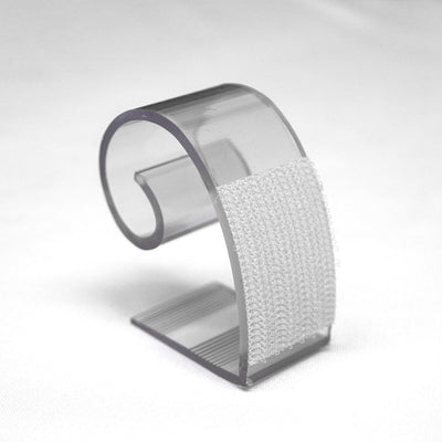 TableLinensforLess Table Skirting Clips for (Lifetime) 2.0" to 2.125" Table Edge, 1" Clip Width, (25 Pack) (SMC)