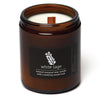 Hemlock Park Crackling Wood Wick Candle Handcrafted with Natural Coconut Wax and Essential Oils (White Sage, Standard 8 oz)