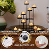 BEICHI 100-Pack Flameless LED Tea Light Candles Bulk, Warm White Battery Operated Votive Tealight Little Candles, Small Electric Fake Tea Candles for Holiday, Wedding, Parties