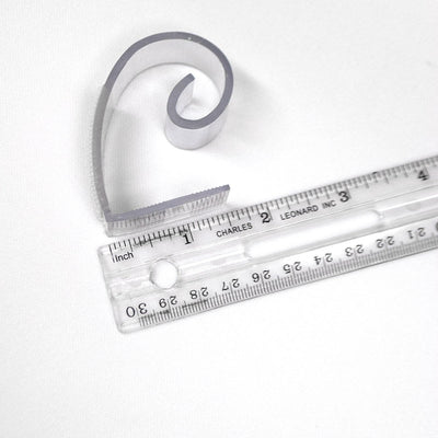 TableLinensforLess Table Skirting Clips for (Lifetime) 2.0" to 2.125" Table Edge, 1" Clip Width, (25 Pack) (SMC)