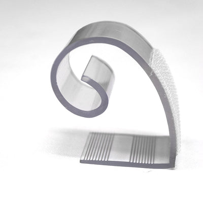 TableLinensforLess Table Skirting Clips for (Lifetime) 2.0" to 2.125" Table Edge, 1" Clip Width, (25 Pack) (SMC)