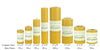 Bee Hive Candles 100% Pure Beeswax Pillar Candle (2" x 3" (3-Pack))