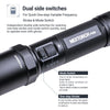 NEXTORCH P80 LED Law Enforcement Flashlight, 1600 High Lumens Rechargeable Flashlight with 5 Modes & Strobe & Ceramic Bead Broken Window for Night Duty, Outdoor Adventure, Self-Protection, Daily Use