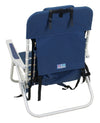 Rio Beach Lace-Up Suspension Folding Beach Chair, Blue