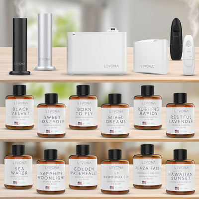 Levona Scent Home Luxury Scents: Plaza Falls Fragrance Oil Inspired by One Hotel Essential Oil - Pure Essential Oils for Diffusers for Home - Aromatherapy Oils - Scented Oil