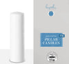 Hyoola White Pillar Candles 2x9 Inch - 4 Pack Unscented Pillar Candles - European Made