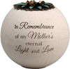 Pavilion Gift Company 19091 Mother's Love Terra Cotta Candle Holder, 4-Inch, White