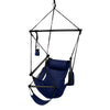 Hammaka Hanging Hammock Air Chair, Aluminum Dowels, Blue